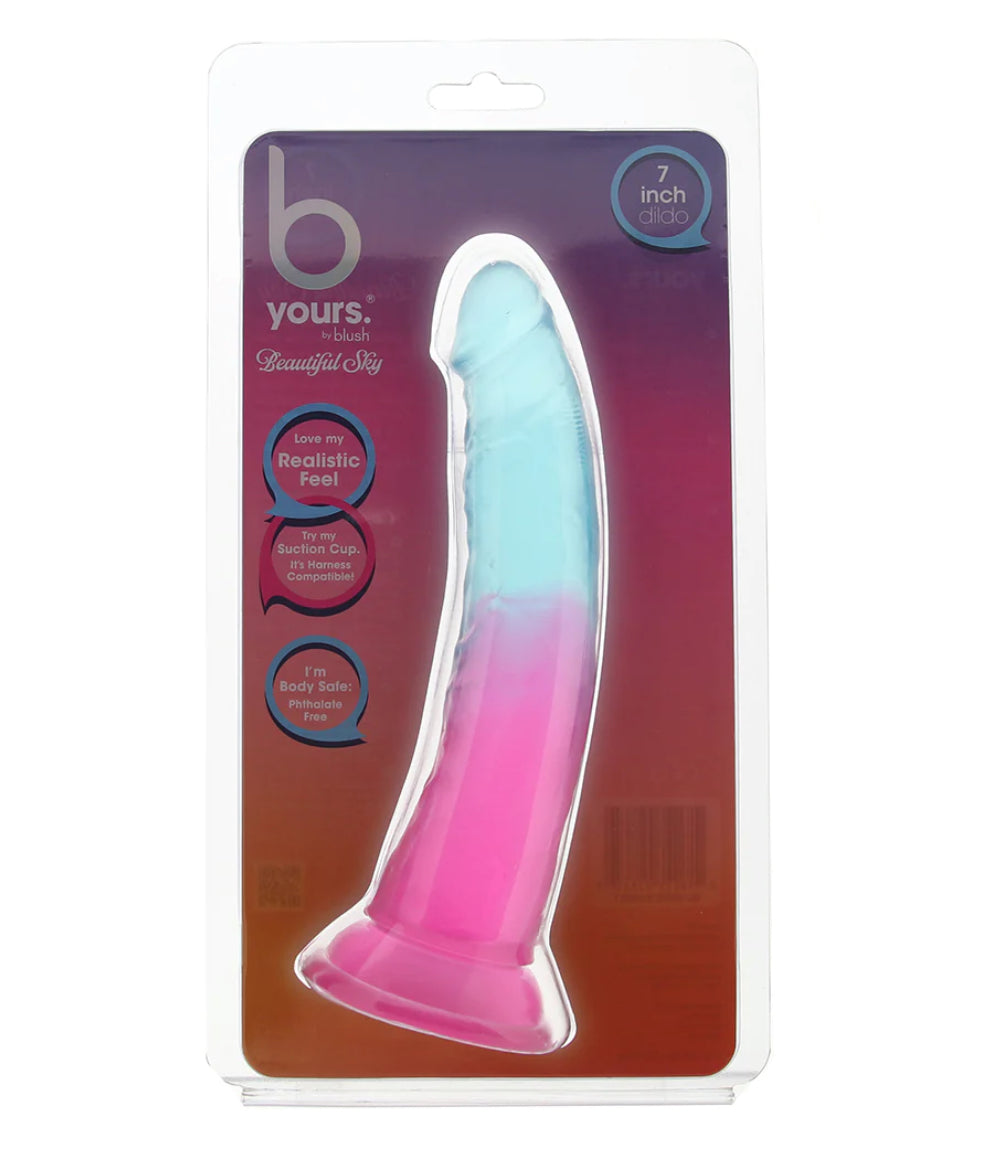 B Yours Beautiful Sky 7 Inch Dildo