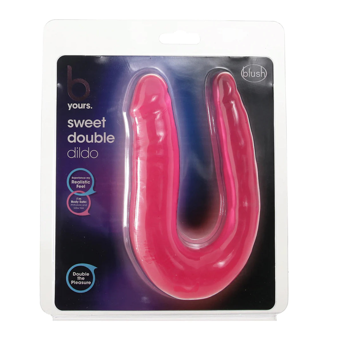 B Yours Sweet Double Dildo in Pink