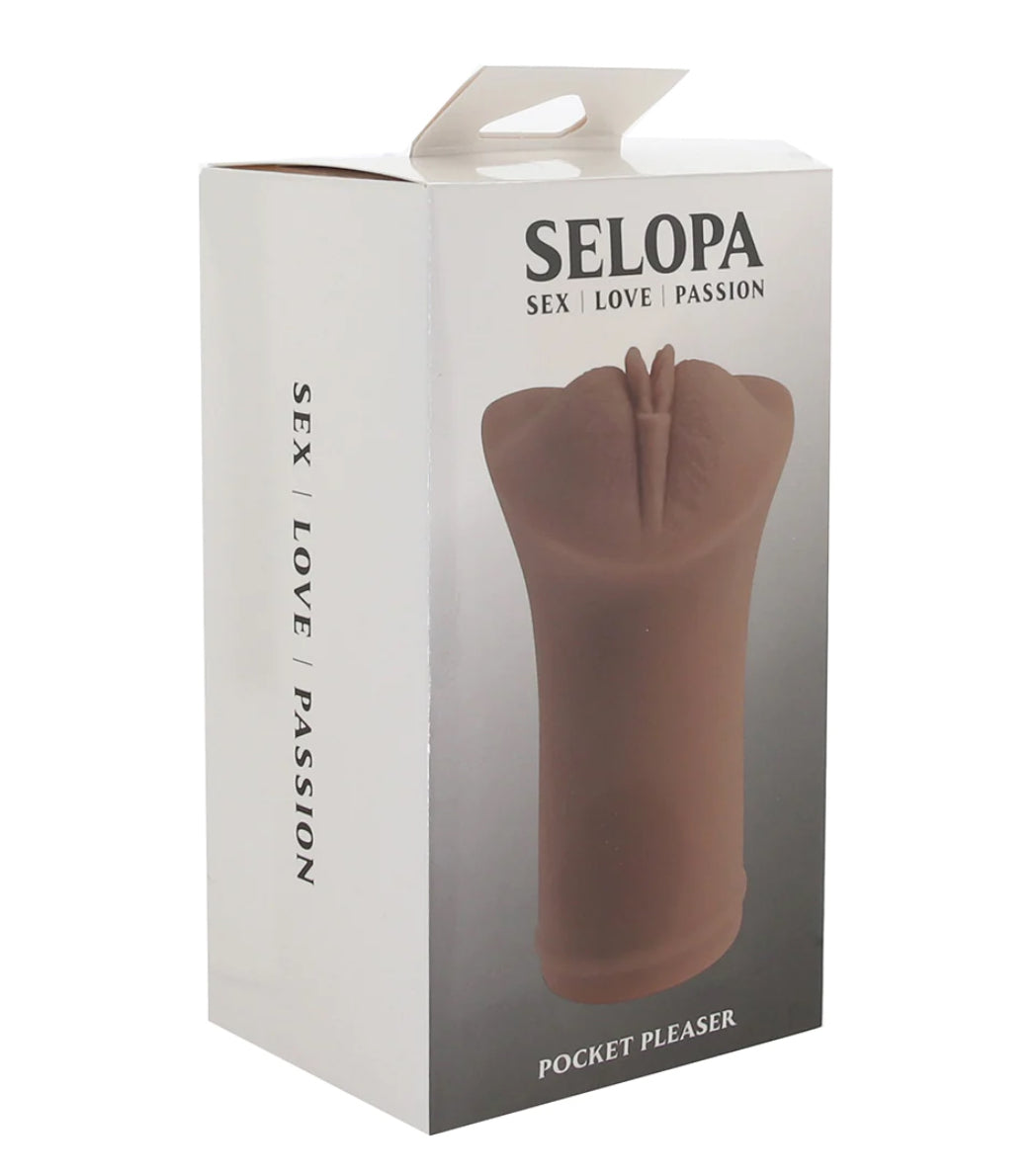 Selopa Pocket Pleaser Stroker in Dark