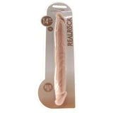 RealRock 14 Inch Double Dildo in White