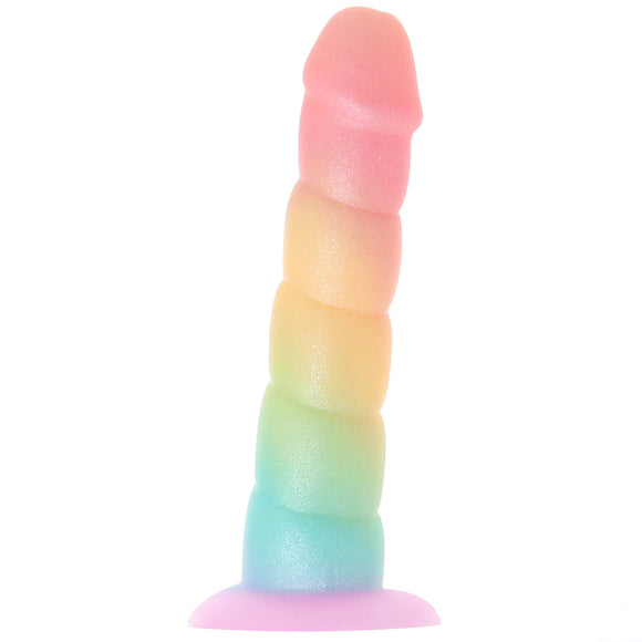 Simply Sweet Swirl Rainbow Dildo