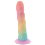 Simply Sweet Swirl Rainbow Dildo