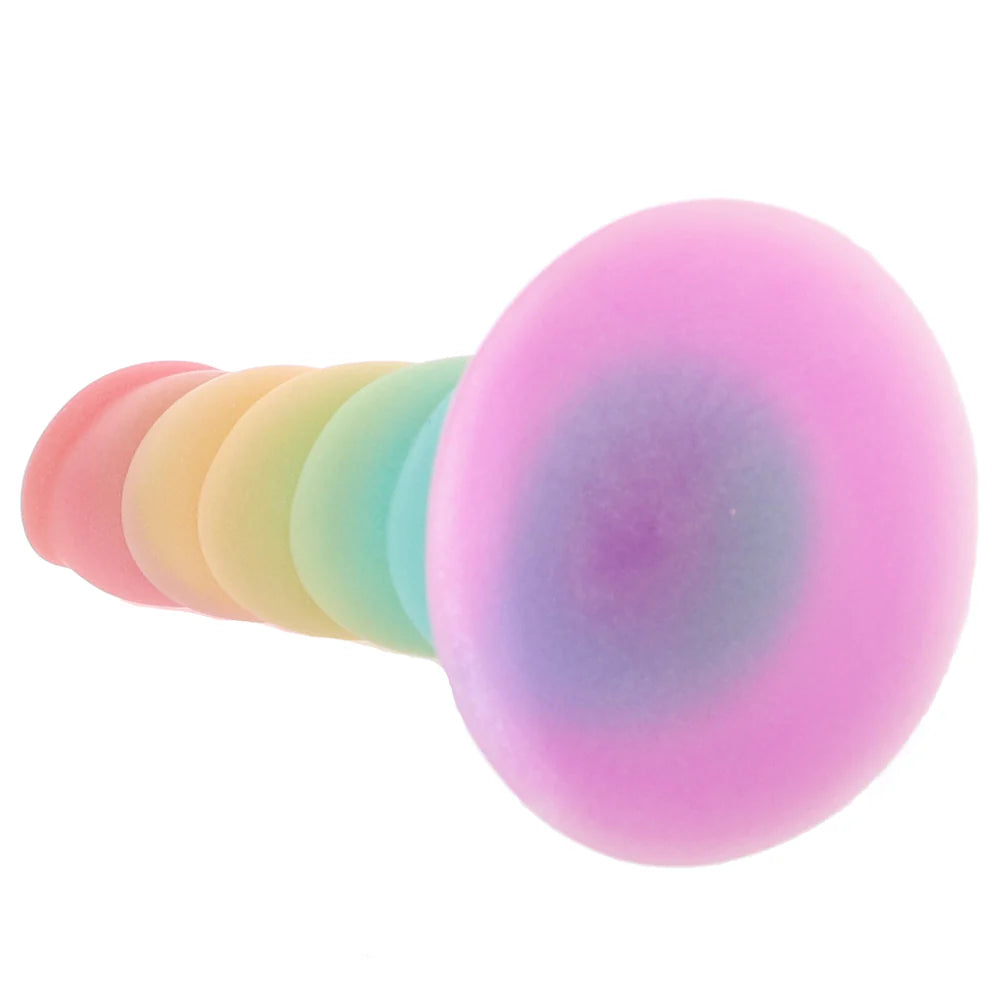 Simply Sweet Swirl Rainbow Dildo