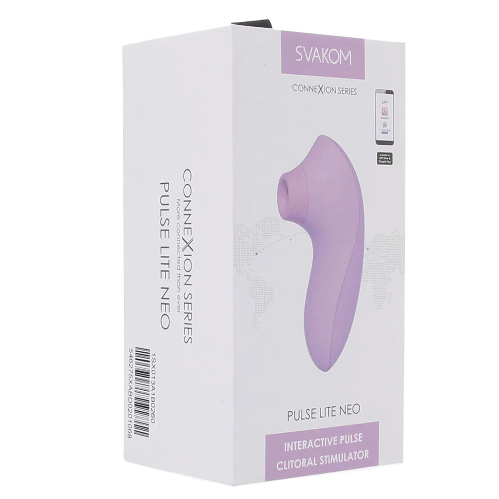 Pulse Lite Neo Suction Stimulator with App in Seafoam Lavender