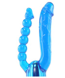 Dual Penetrator Vibrator- Blue