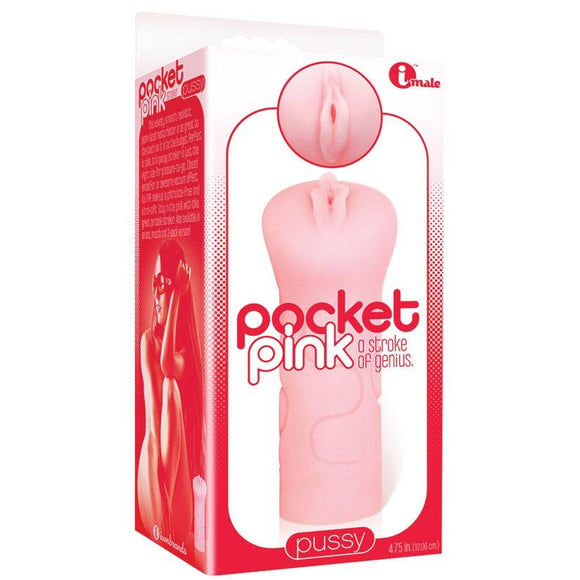 The 9's Pocket Pink Mini Masturbator-Pussy