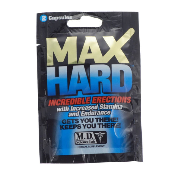 MAX Hard- 2 pill pack