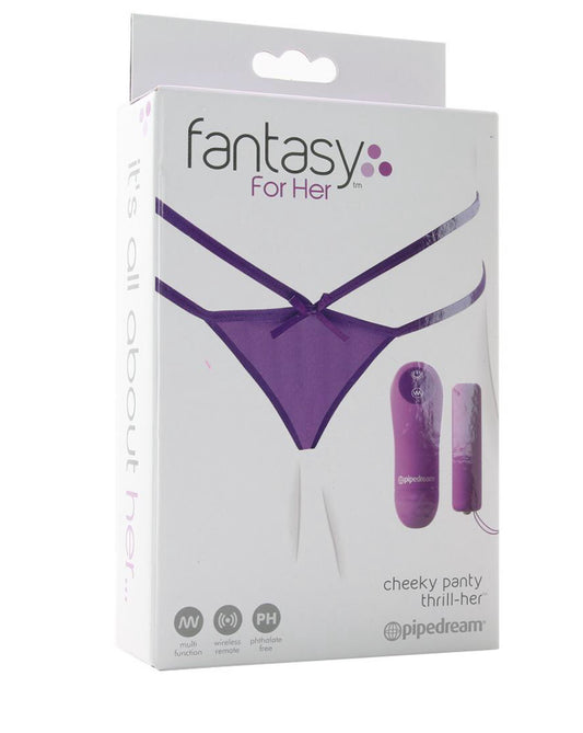 Fantasy For Her Cheeky Panty Thrill-Her Vibe- Purple