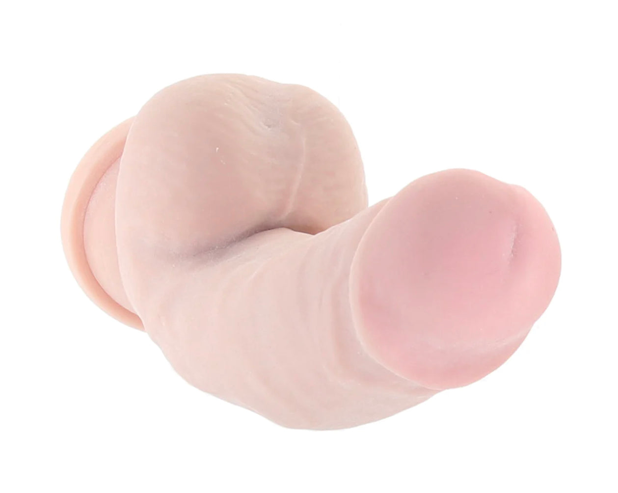 Dr. Skin Plus 7 Inch Girthy Poseable Dildo in Vanilla