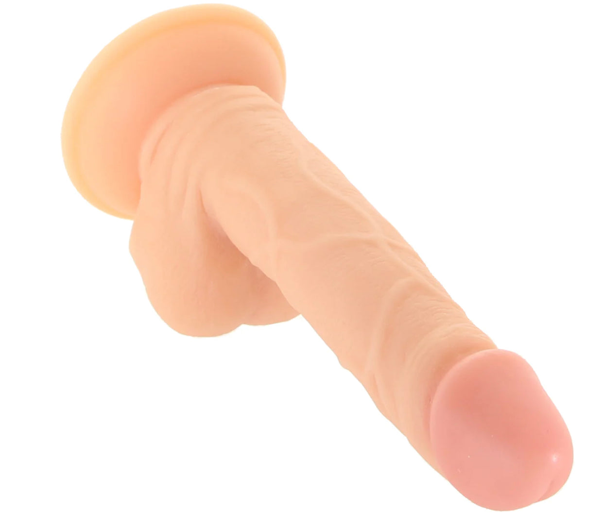 Pop Peckers 6.5 Inch Ballsy Dildo in Light