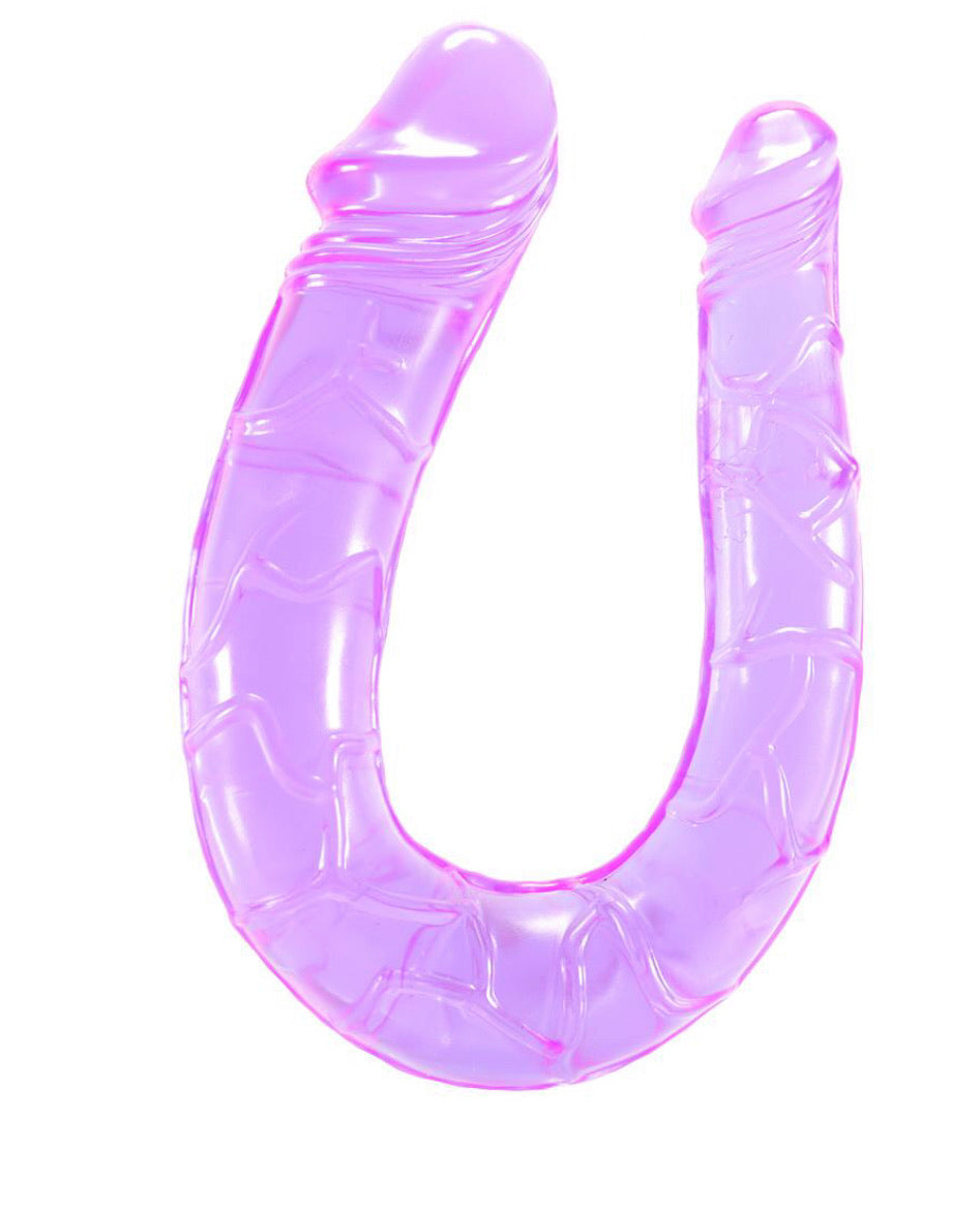 Fetish Lucky Lady Dual Stimulator Dildo in Purple