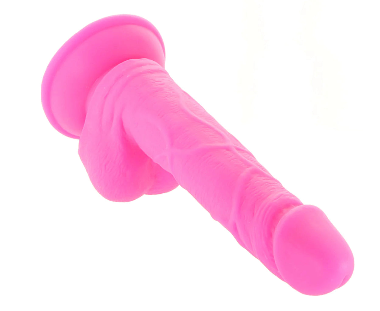 Pop Peckers 6.5 Inch Ballsy Dildo in Pink