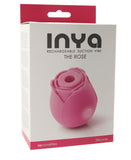 Inya The Rose Rechargeable Suction Vibe in Pink