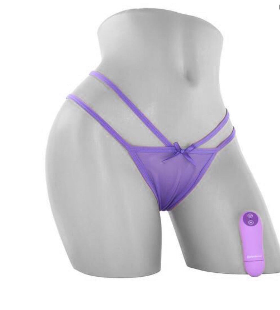 Fantasy For Her Cheeky Panty Thrill-Her Vibe- Purple