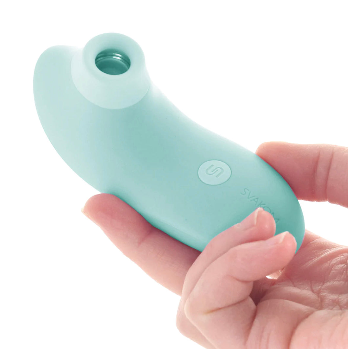 Pulse Lite Neo Suction Stimulator with App in Seafoam Blue