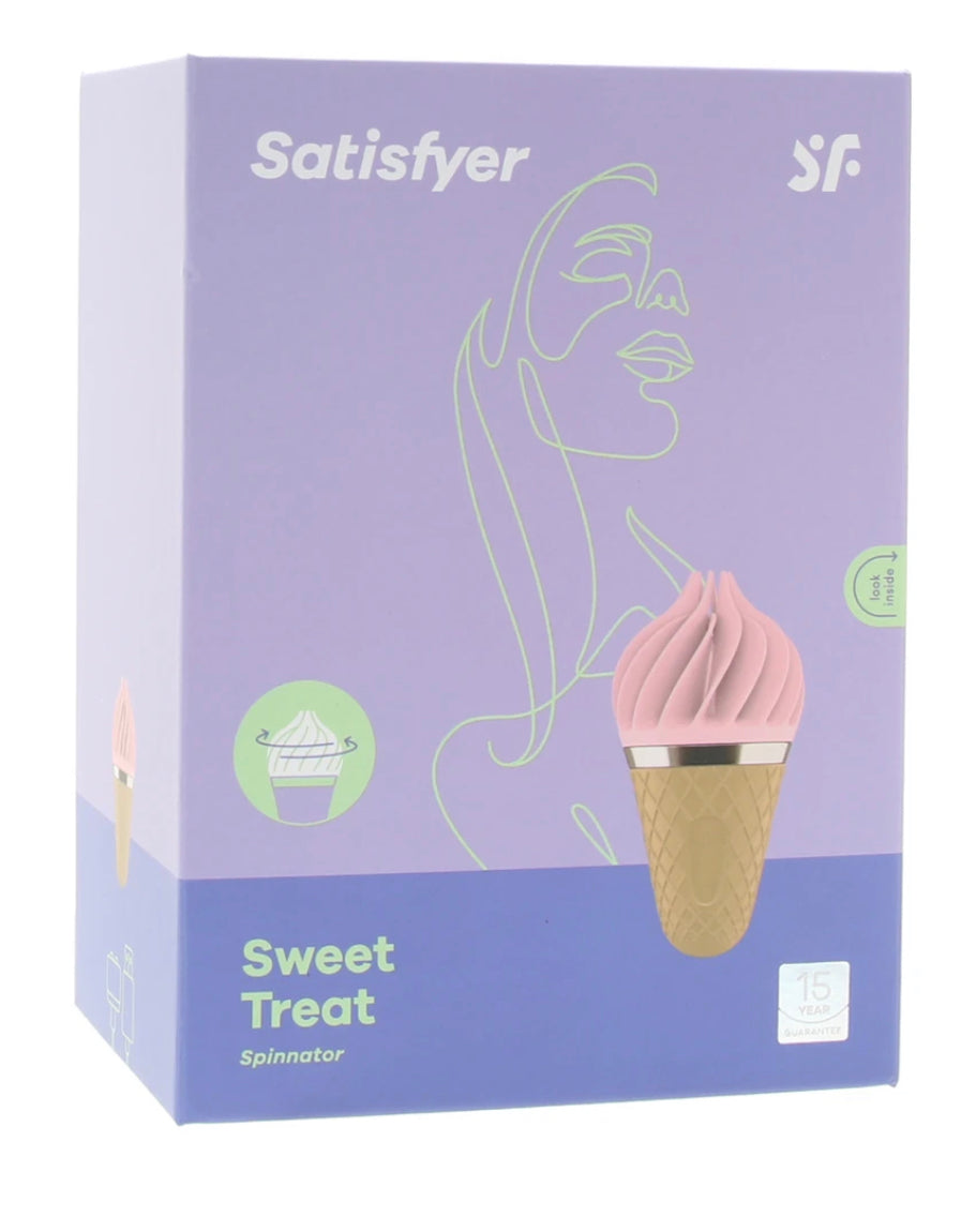 Satisfyer Sweet Treat Spinnator in Pink