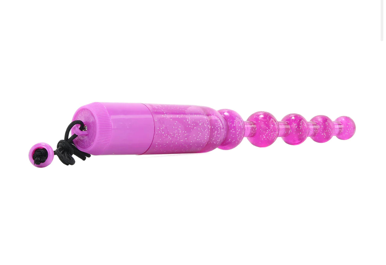 Vibrating Pleasure Beads- Purple