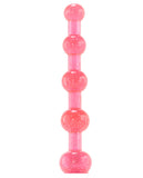 Vibrating Pleasure Beads- Pink