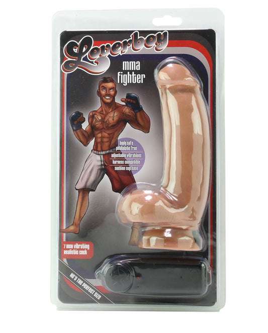 Loverboy MMA Fighter 7" Vibrating Dildo