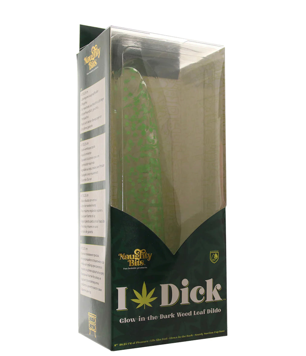 I Leaf Dick Glow In The Dark Dildo