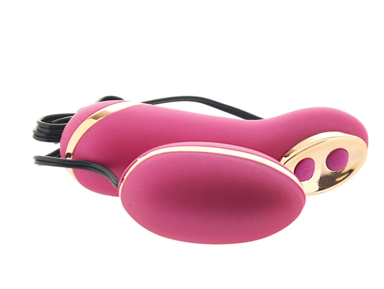 Entice Ella 7 Function Egg Vibe in Raspberry