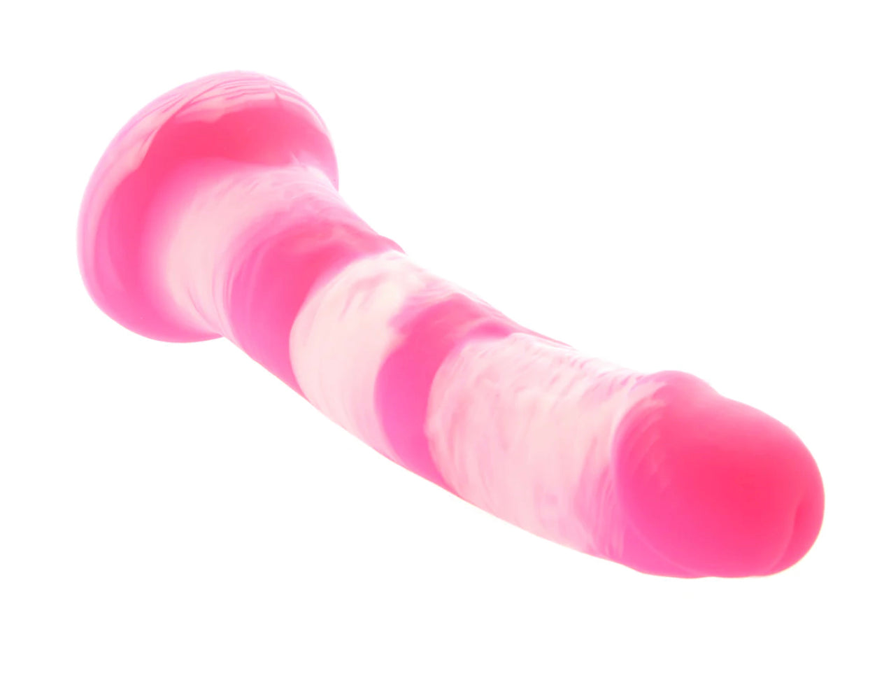 Colours Pleasures Yum Yum 7 Inch Dildo in Pink