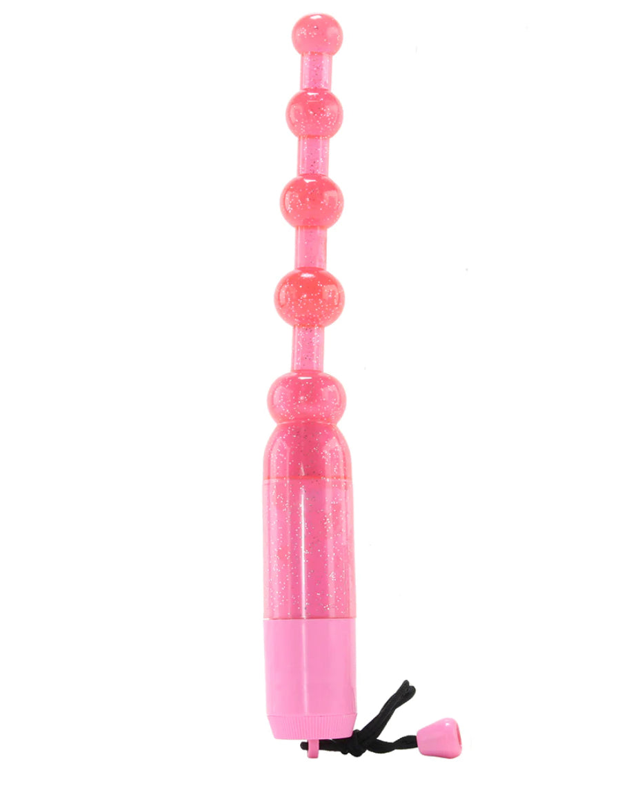 Vibrating Pleasure Beads- Pink