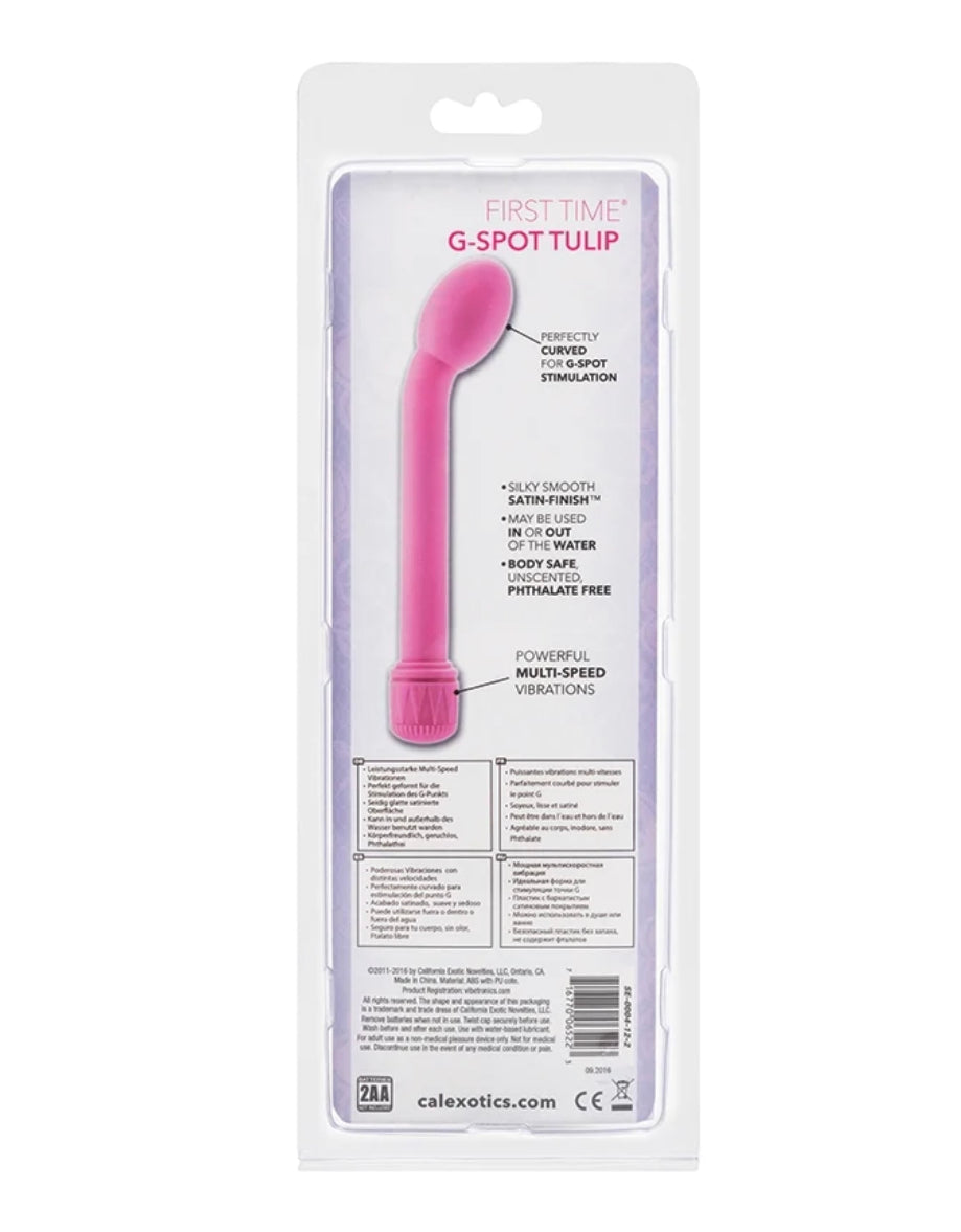 First Time G Spot Tulip Vibe- Pink