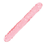 Crystal Jellies Jr Double Dong 12”- Red