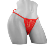 Screaming O My Secret Remote Vibrating Panty Set- Red