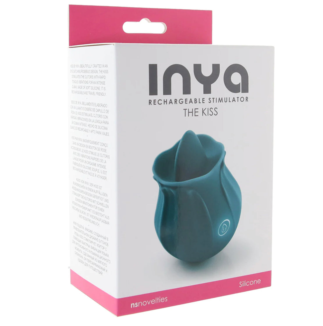 Inya The Kiss Rechargeable Stimulator in Teal