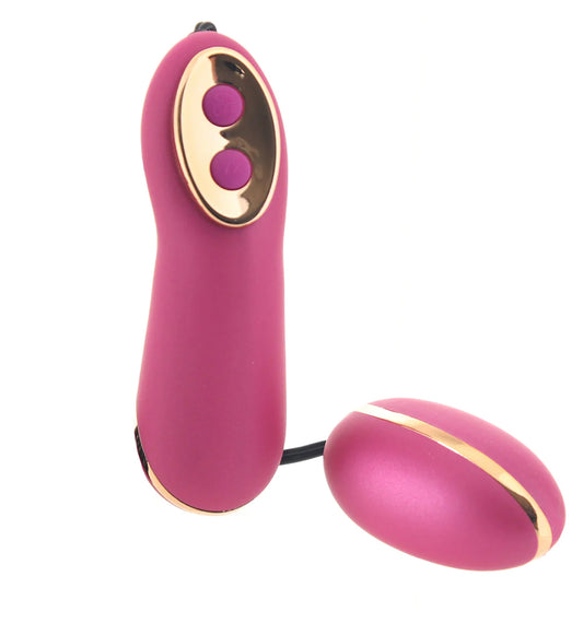 Entice Ella 7 Function Egg Vibe in Raspberry