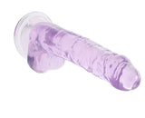 Naturally Yours 7 Inch Crystalline Dildo in Amethyst